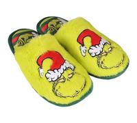 sarcia.eu Grinch ANTI-SLIP women's house slippers, WARM, SOFT, CHRISTMAS slippers for home (Grinch 2, Standard, UK Footwear Size System, Adult, Women, Numeric Range, Medium, 5, 6)