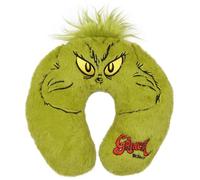 sarcia.eu Grinch Green, furry travel pillow, PLANE CAR TRAVEL PILLOW 32x32 cm (A)
