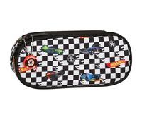 sarcia.eu Hot Wheels Compartment School Pencil case, Sachet in Cars, for boy 5x22x10cm (Hot Wheels Compartmental)