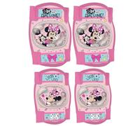 sarcia.eu Knee and elbow pads for cycling, scooters and skates (Minnie Mouse)