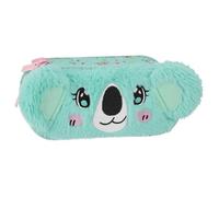 sarcia.eu Koala Plush School Pencil case, Sachet for Girl, Zipped, Turquoise 5x22x10cm (Koala Plush)