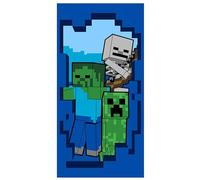 sarcia.eu Minecraft Cotton Towel, Navy Blue Towel 70x140 cm