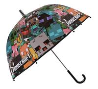 sarcia.eu Minecraft Umbrella for gamers, FOLDABLE transparent umbrella for boys (Minecraft)