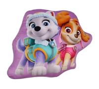 sarcia.eu Paw Patrol Skye Everest SOFT Decorative cushion, VELOUR shaped pillow for a child's room 32x31cm OEKO-TEX (C)