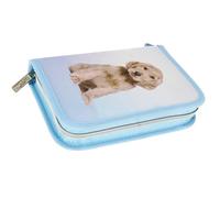 sarcia.eu Puppy Double Flap Pencil Case with Accessories, Pencil Case for Girls