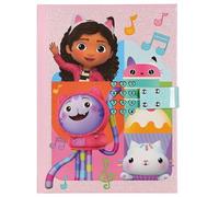 sarcia.eu Secret code diary, musical notebook for girls, interactive A5 notebook (Gabby's Dollhouse)