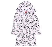 sarcia.eu Snoopy The Peanuts Child Girl Warm Hood White Bathrobe Wrapper 5-6 Years