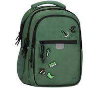 sarcia.eu Structured school rucksack for boys, with reflective details, four compartments, 24l (Pixel, 24L)