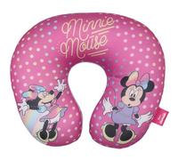 sarcia.eu Travel pillow, neck pillow for planes, headrest for cars 26x30cm (Minnie Mouse)