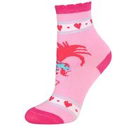 sarcia.eu TROLLS OEKO-TEX Pink Ankle Socks Prints 6/8.5 UK Child
