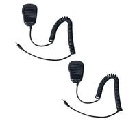 Sarcia Remote Shoulder Speaker Microphone 1 Pin 2.5mm Handheld Speaker Microphone with PTT Compatible with Cobra PX655 PX650 CXT195 RX385 RX680 RX685 ACXT145 ACXT345 ACXT645 Two Way Radios,2 Pack