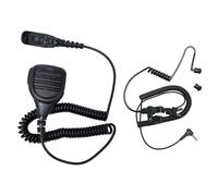 Sarcia Speaker Microphone for Motorola Radio Compatible with APX6000 APX7000 APX8000 XPR7550e XPR7550 APX6000li APX6000xe APX4000 APX900 XPR6550 XPR7580 with 3.5mm Listen Only Earpiece