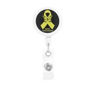 Sarcoma Cancer Awareness Retractable Badge Holder Bulk ConvenientBadge Reels Badge Clip for NurseTeacher Student Office Staff Name Tag