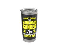 Sarcoma Cancer Warrior Stainless Steel Insulated Tumbler