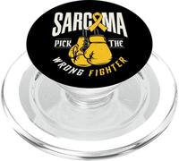 Sarcoma Picked The Wrong Fighter Sarcoma Awareness gifts PopSockets PopGrip for MagSafe