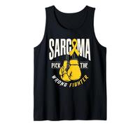 Sarcoma Picked The Wrong Fighter Sarcoma Awareness Gifts Tank Top