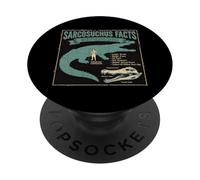 Sarcosuchus Facts Supercroc Dinosaur Science Graphic PopSockets Adhesive PopGrip