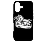 Sardine Can Blackwork Minimal Tattoo Flash Case for iPhone 17