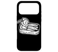 Sardine Can Blackwork Minimal Tattoo Flash Case for iPhone 17 Pro Max