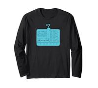 Sardine Design - Trendy Tinned Fish Foodie Artwork Long Sleeve T-Shirt