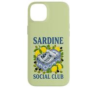 Sardine Social Club Funny Tinned Fish Martini Cocktail Case for iPhone 14 Plus