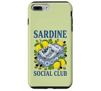 Sardine Social Club Funny Tinned Fish Martini Cocktail Case for iPhone 7 Plus/8 Plus