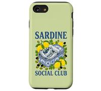 Sardine Social Club Funny Tinned Fish Martini Cocktail Case for iPhone SE (2020) / 7/8