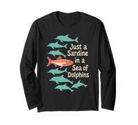 Sardine Summer Tin Fish Coastal Grandma Retro Beach Life Tee Long Sleeve T-Shirt