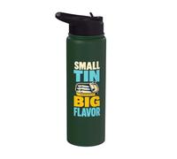 Sardine Tin Big Flavor Retro Stainless Steel Insulated Water Bottle