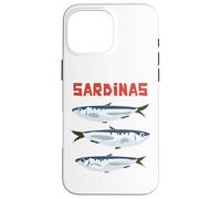 Sardines In Spanish Case for iPhone 16 Pro Max