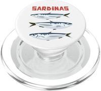 Sardines In Spanish PopSockets PopGrip for MagSafe