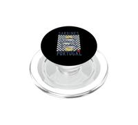 Sardines Portugal Tinned Fish Retro Coastal Sardine Graphic PopSockets PopGrip for MagSafe