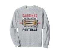 Sardines Portugal Tshirt Tinned Fish Retro Men Women Vintage Sweatshirt