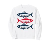 Sardines Sardine Fish Sailor Sweatshirt