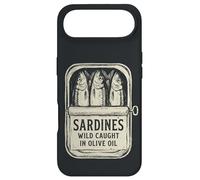 Sardines Wild Caught in Olive Oil Funny Retro Vintage Case for iPhone Air