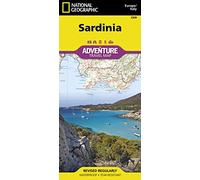 Sardinia Adventure Map by National Geographic - Waterproof Travel Map of Sardegna with Roads, Beaches & Historic Sites - Foldable Italy Map for ... Map (National Geographic Adventure Map)
