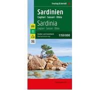Sardinia Cagliari Roadmap 1150000 by Freytag Berndt | Sheet Map | 2023