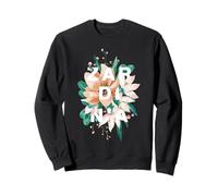 Sardinia Floral Design Italian Nature Vibes Sweatshirt