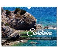 Sardinia - Impressions of a Mediterranean pearl UK-Version (Wall Calendar 2026 DIN A4 Landscape), CALVENDO 12 Month Wall Calendar