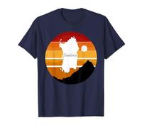Sardinia Island with Sunset and Mountains Sardinia T-Shirt