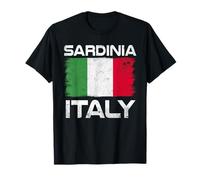 Sardinia Italy Flag Design Proud Italian Flag T-Shirt