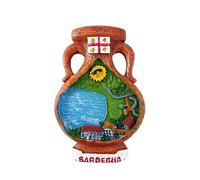 Sardinia Italy Refrigerator Magnet 3D Travel Souvenir Fridge Decoration Magnetic Sticker Craft Collection