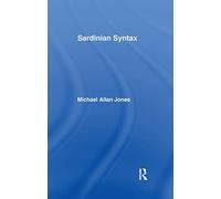 Sardinian Syntax (Romance Linguistics)