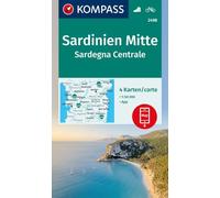 Sardinien Mitte(4K-Set) 2 WK 2498: Including map for offline use in the KOMPASS app. Cycling.