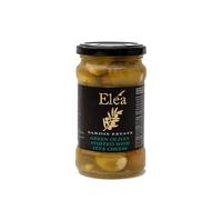 Sardis Estate Kalamata Green Olives Stuffed with Feta Cheese - Authentic Greek Gourmet Olives, 180g Drained Weight, Perfect for Snacking & Entertaining, No Additives or Preservatives