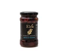 Sardis Estate Pitted Kalamata Olives with Garlic, Oregano & Rosemary - Authentic Greek Olives, 170g Drained Weight, No Additives or Preservatives