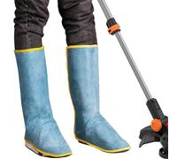SARDVISA Adjustable Leg Guards with Shoes Protective Cover for Lawn Trimming, Legs Protection Pad for Garden Weeding, Universal Lawn Care Equipment Accessories for Men & Women