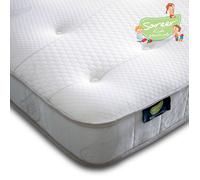 Sareer Furniture Limited Kids Aspire Pocket Memory Mattress in White | Size: Small Single Sareer Furniture Limited White Small Single