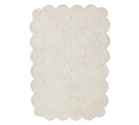 Kids Rug SAREKI Beige 140 x 200 cm Cotton