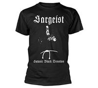 Sargeist 'Satanic Black Devotion' (Black) T-Shirt (Large)